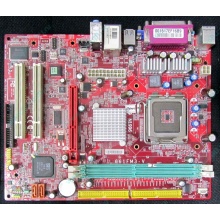 Материнская плата MSI MS-7103 661FM3-V s.775 (Новосибирск)