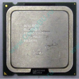 Процессор Intel Celeron D 345J (3.06GHz /256kb /533MHz) SL7TQ s.775 (Новосибирск)
